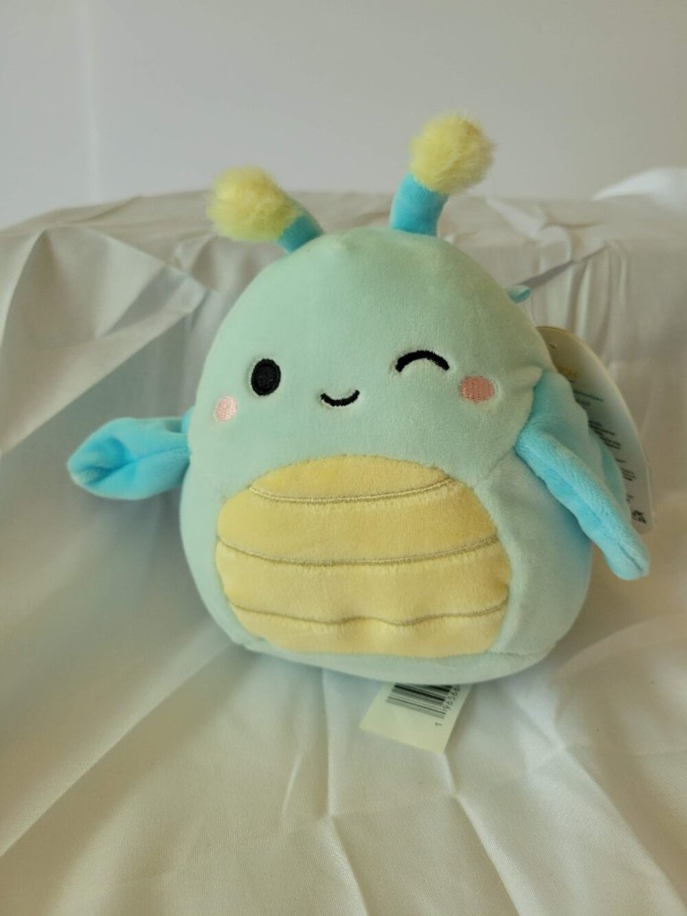 Giles the Grasshopper Squishmallow 5" Plush Kellytoy NWT